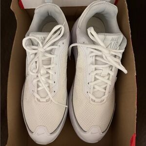 Women’s Nike Air Max AP Platinum White Sneakers